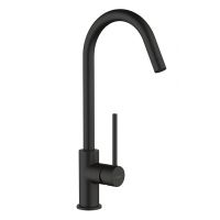 GENEBRE Смеситель для кухни однорычажный Tau Black (65403 18 41 66)